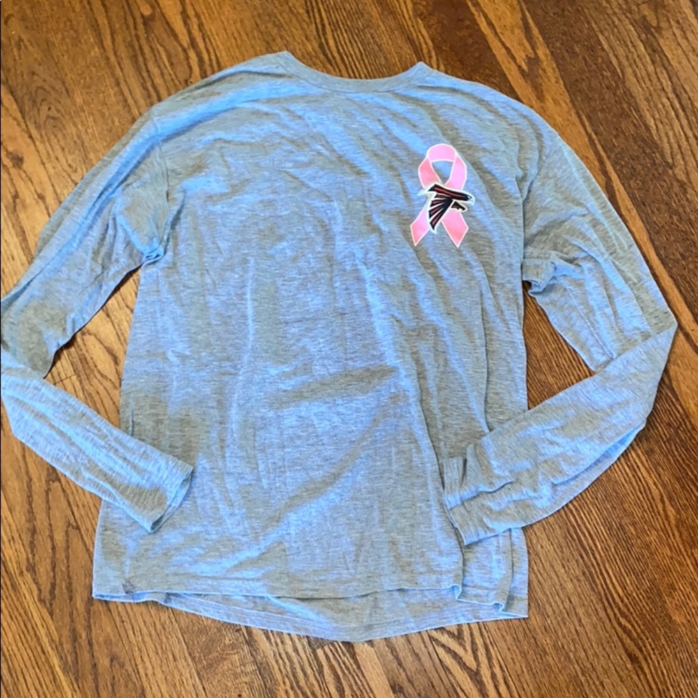 Women’s LS Falcons Breast Cancer T-shirt